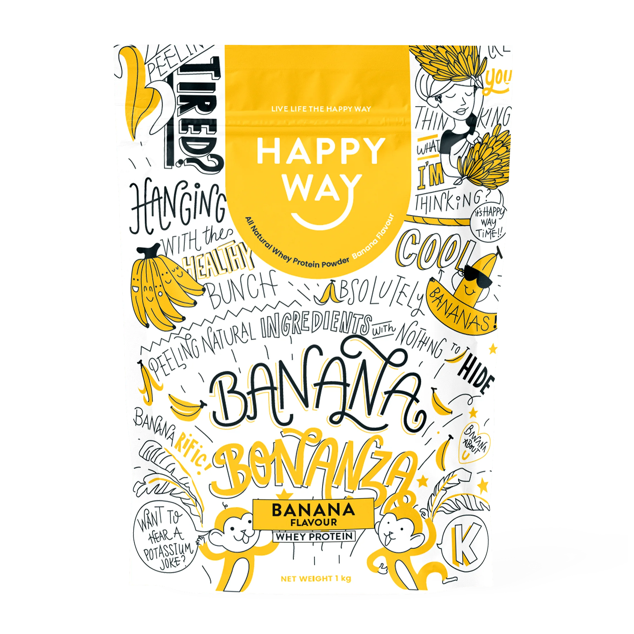 Banana Bonanza Whey Protein Powder 500g - Image 7
