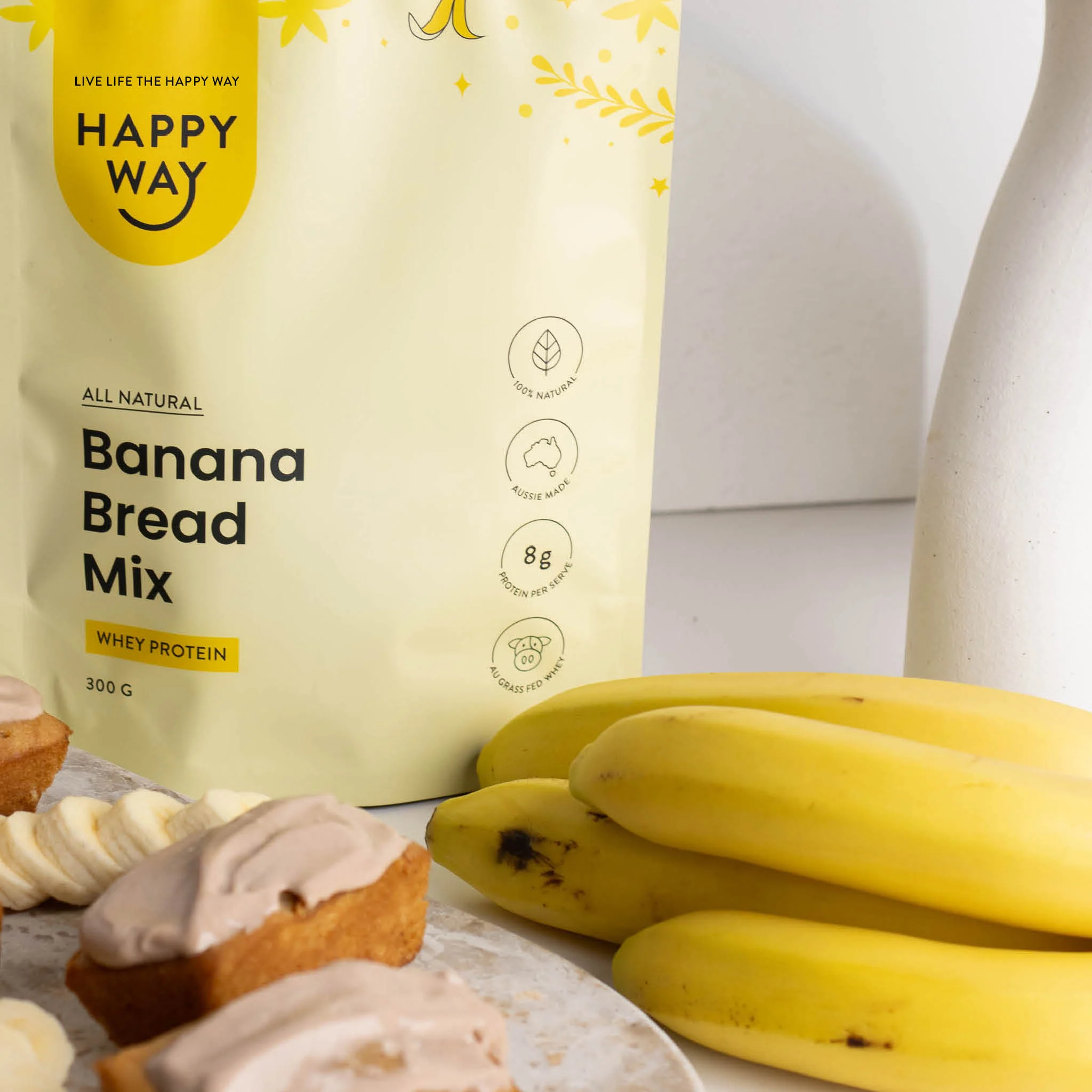 Banana Bread Protein Mix 300g - Image 4