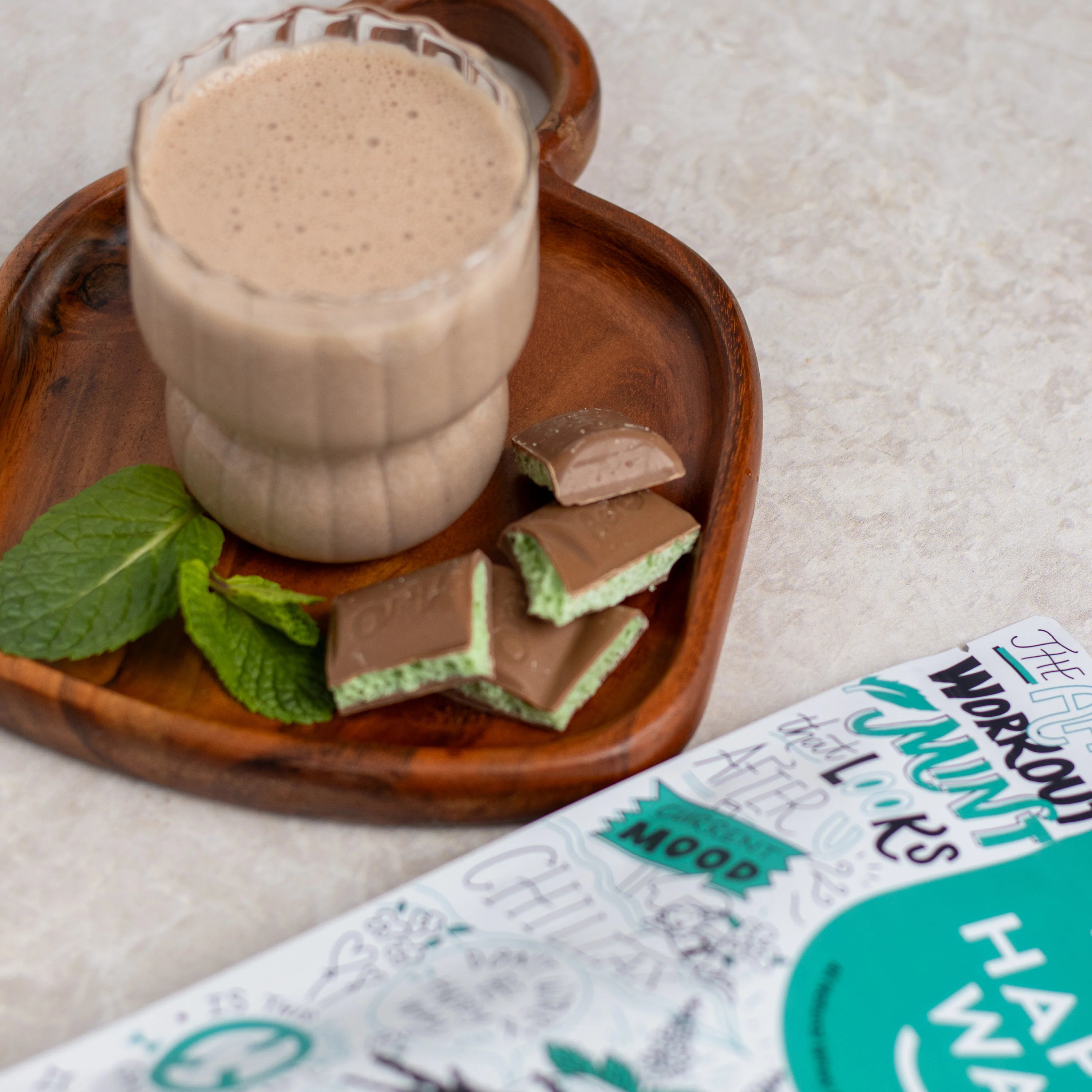 Choc Mint Whey Protein Powder 500g - Image 5