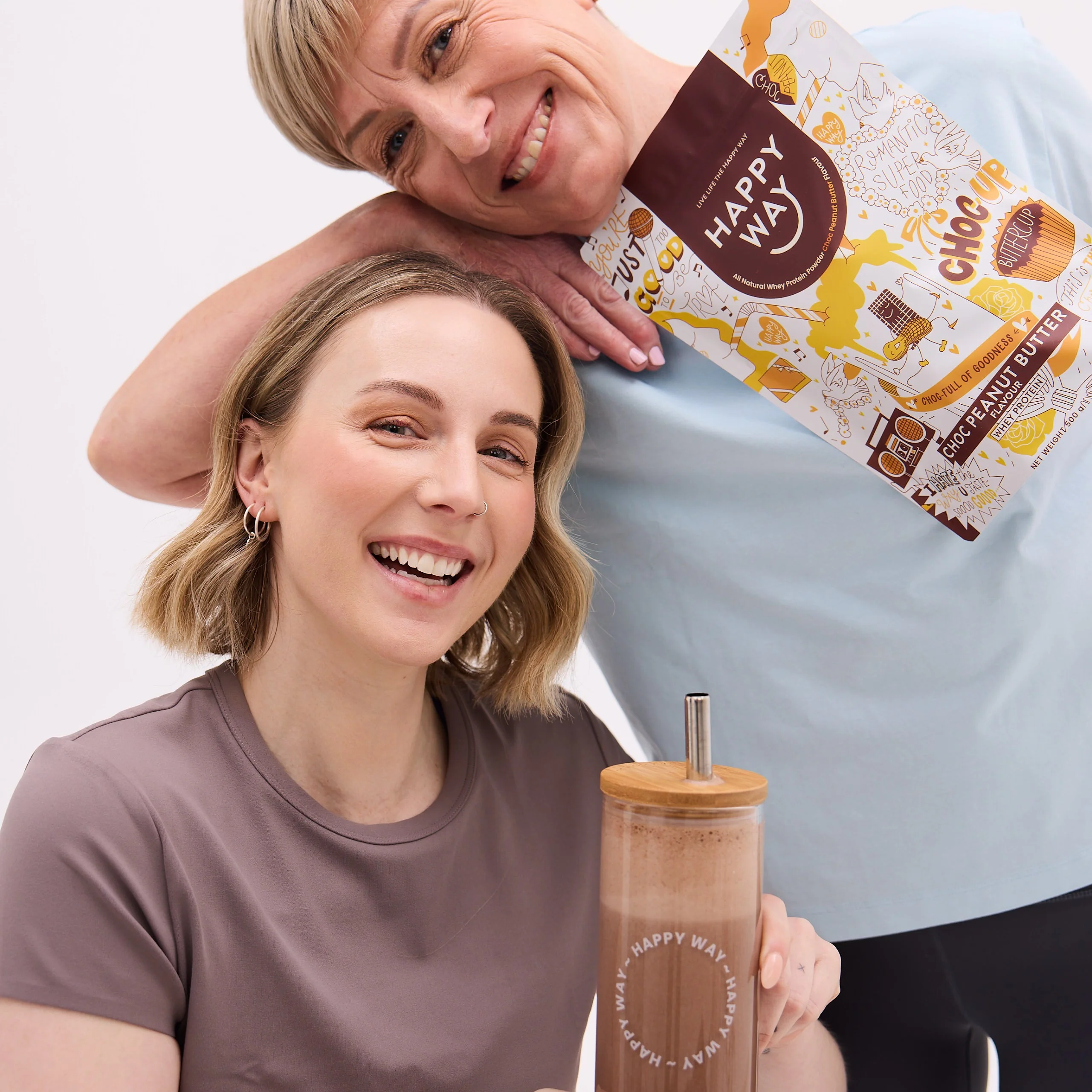Choc Peanut Butter Whey Protein Powder 500g - Image 5