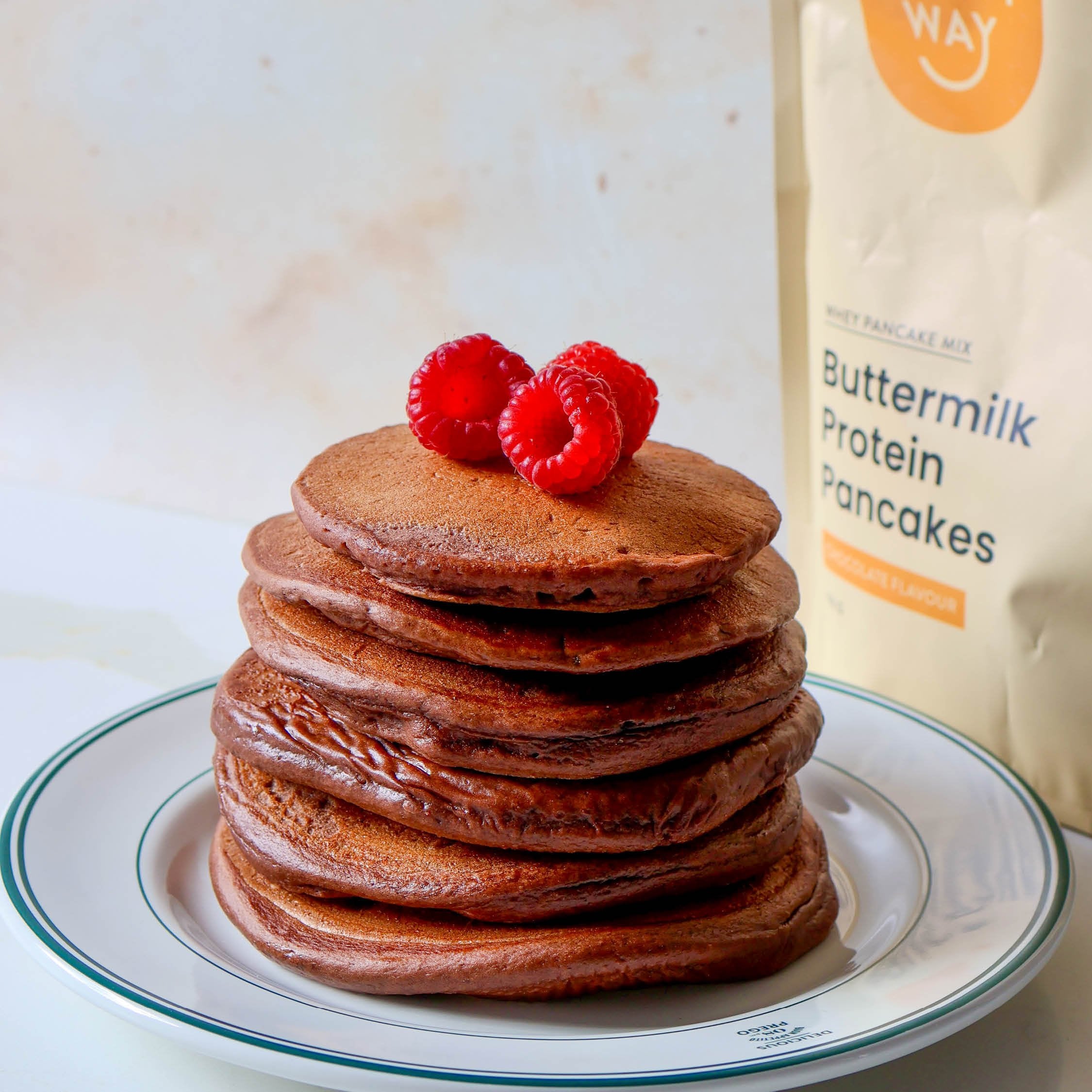 Chocolate Buttermilk Protein Pancake - Image 6