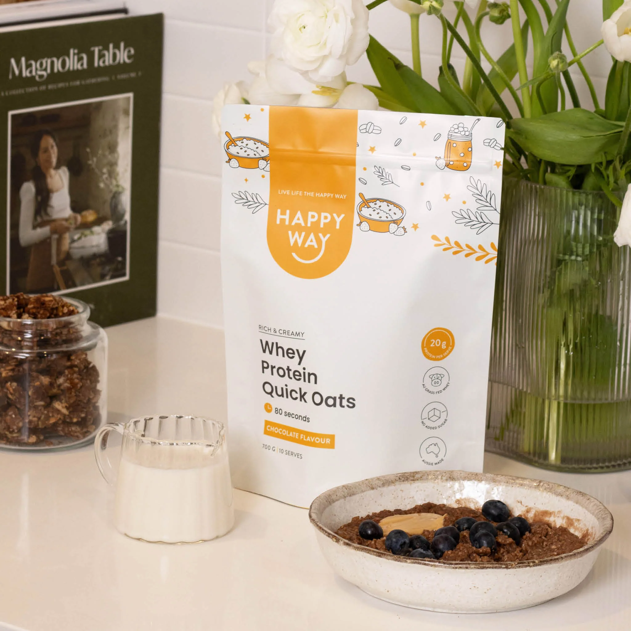 Chocolate Whey Protein Quick Oats - Image 7