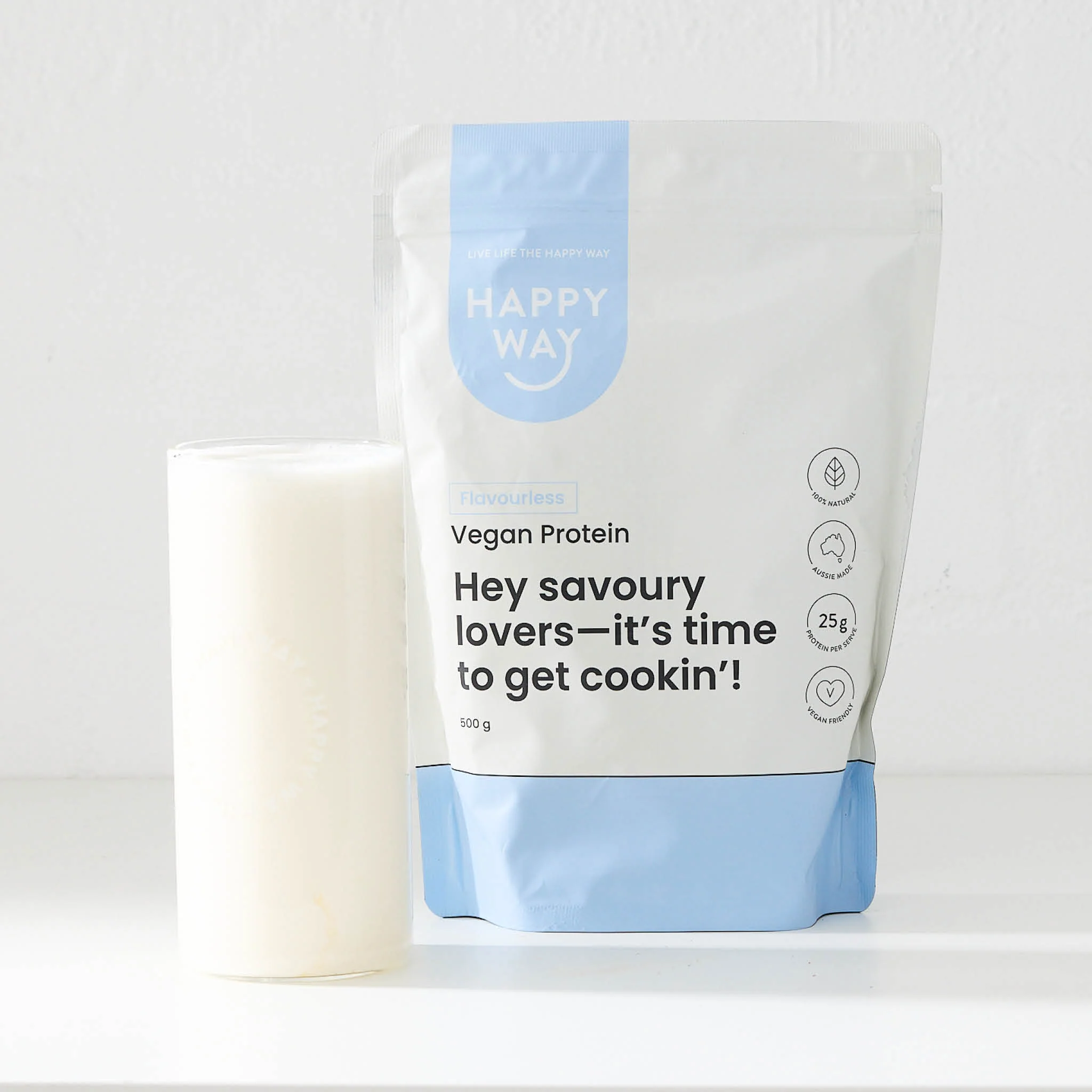 Flavourless Vegan Protein Powder 500g - Image 3