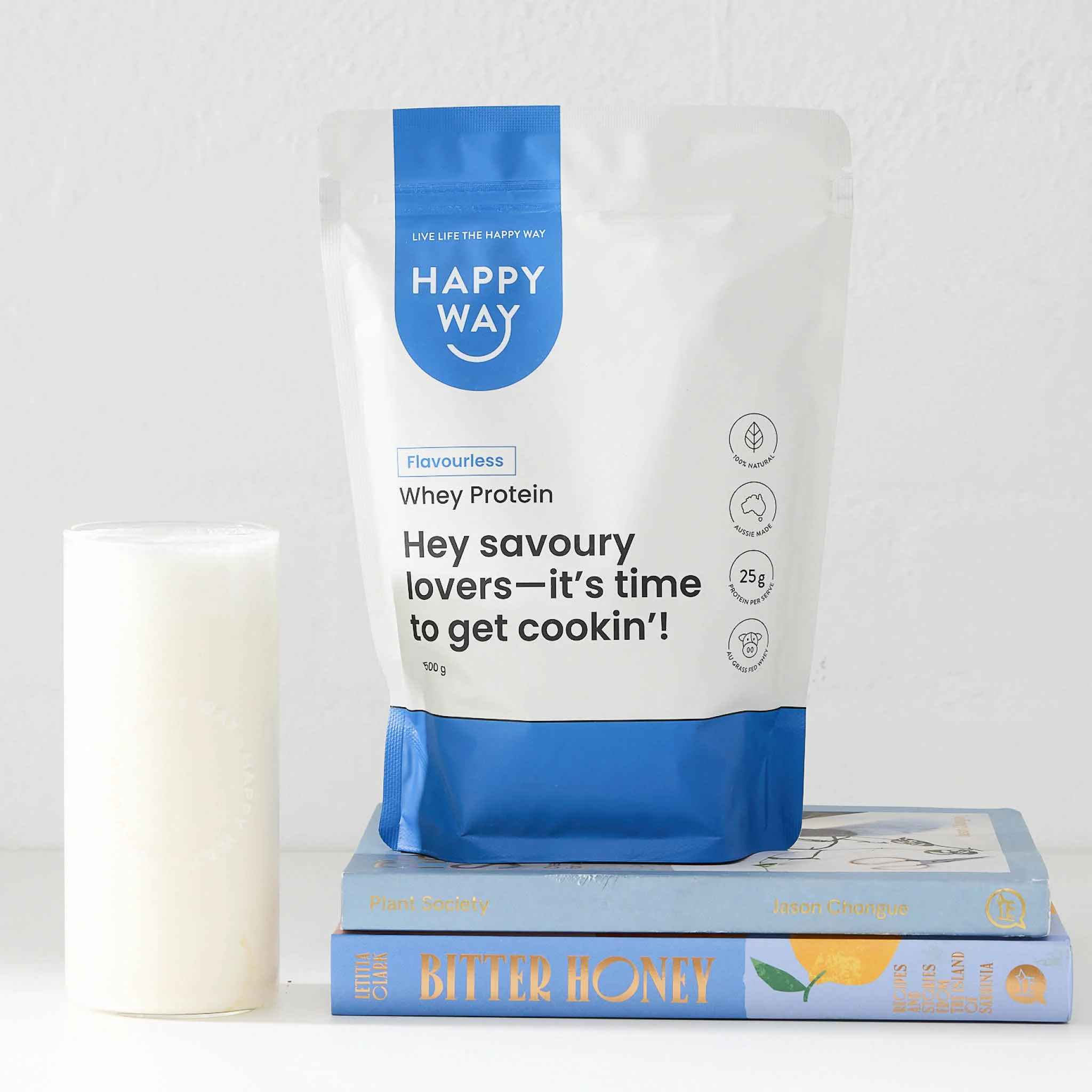 Flavourless Whey Protein Powder 500g - Image 5