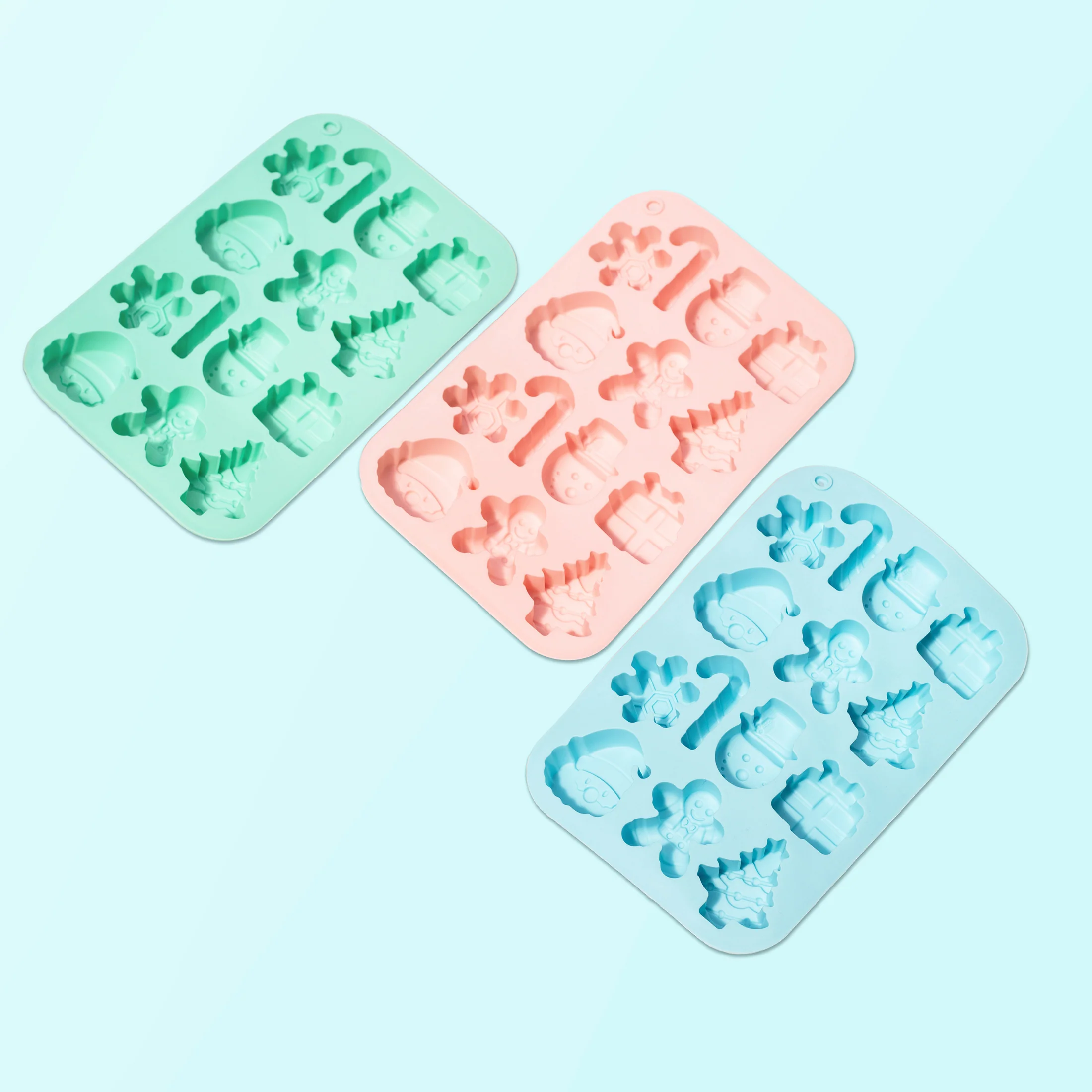Happy Gummies Christmas Mould - 3 pack - Image 5