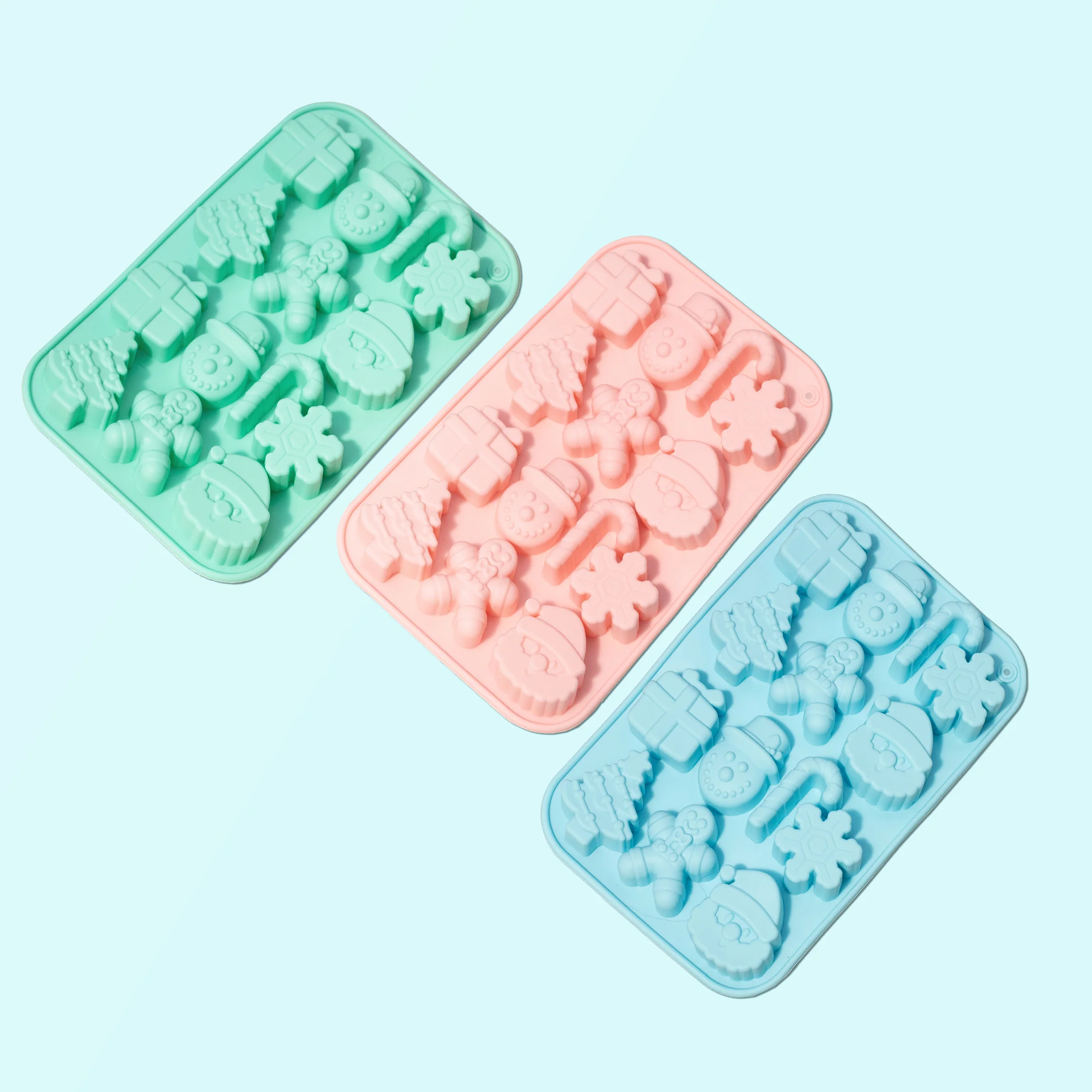Happy Gummies Christmas Mould - 3 pack - Image 6