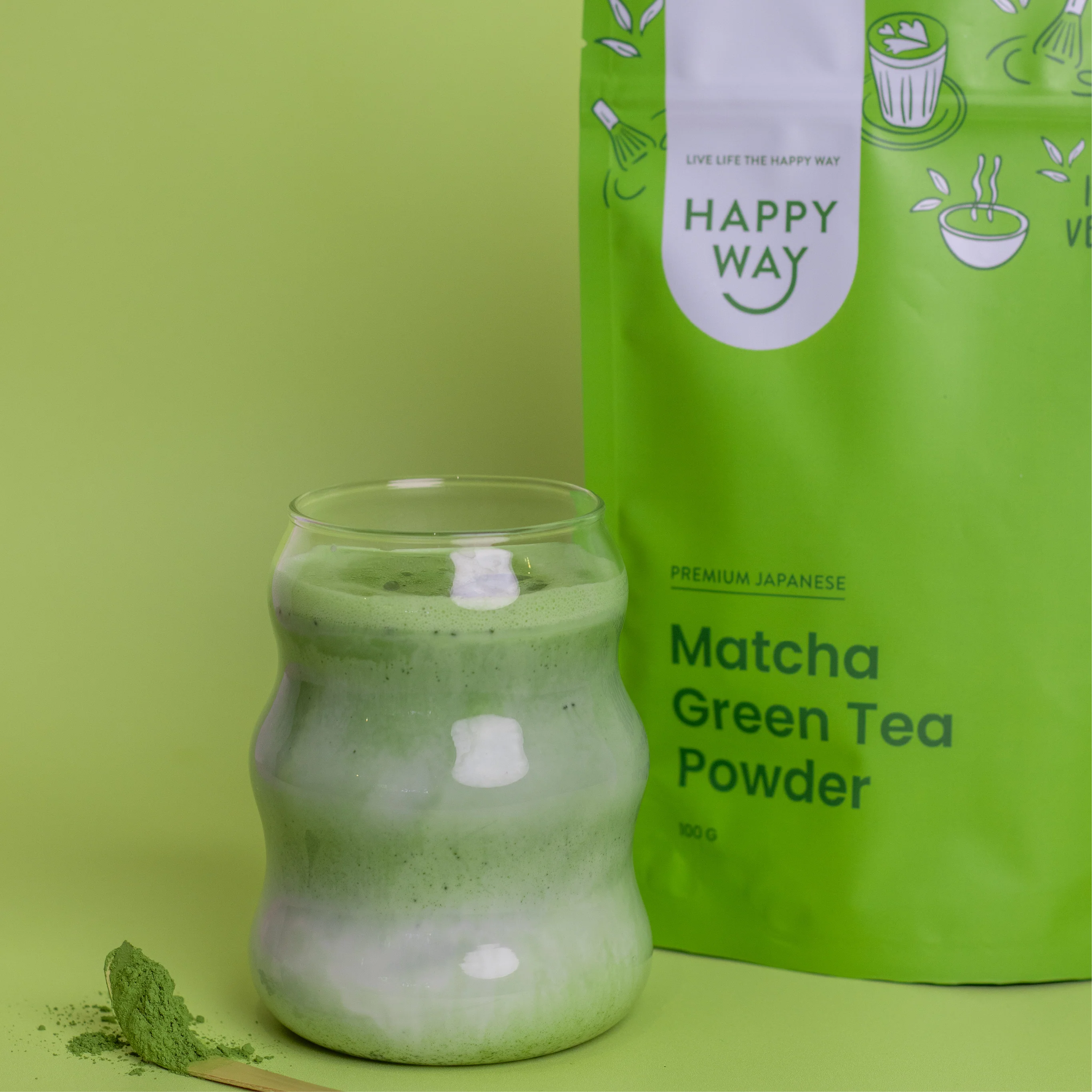 Matcha Green Tea Powder 100g - Image 3