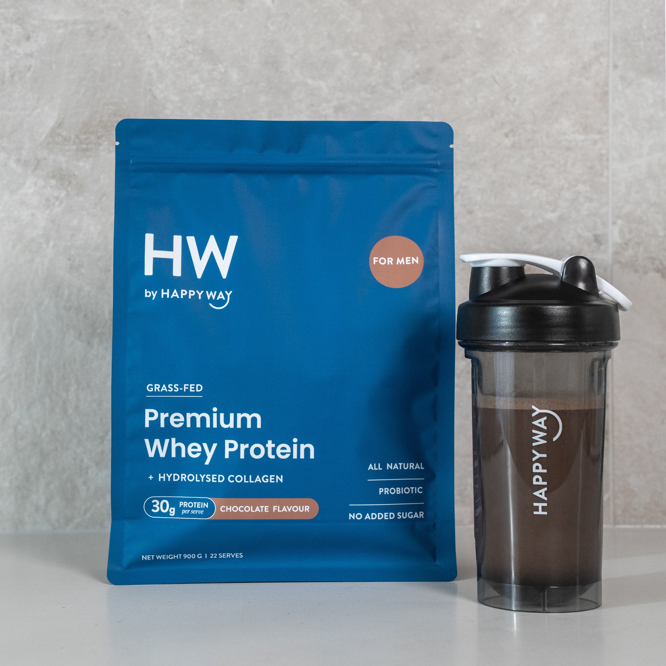 Men's Chocolate Whey Protein Powder Sample Pack 41g - Image 3