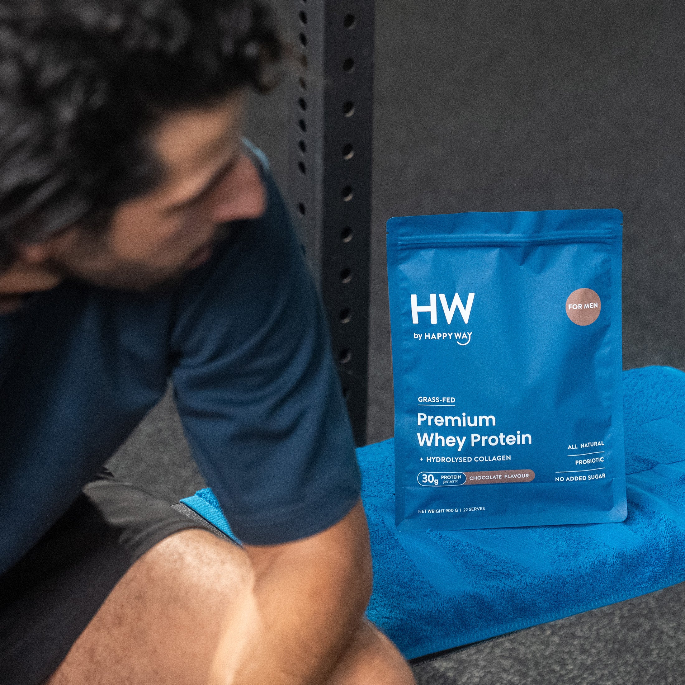 Men's Chocolate Whey Protein Powder Sample Pack 41g - Image 4