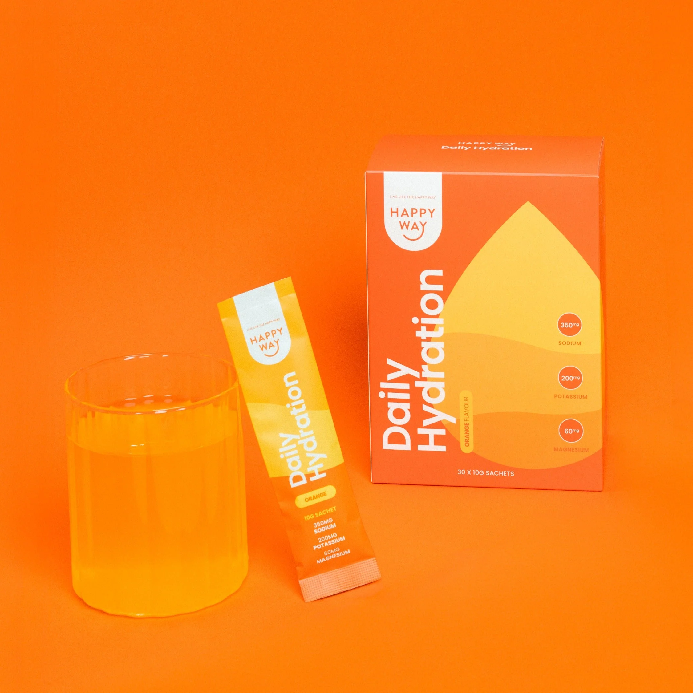 Orange Daily Hydration Sachets - Image 3