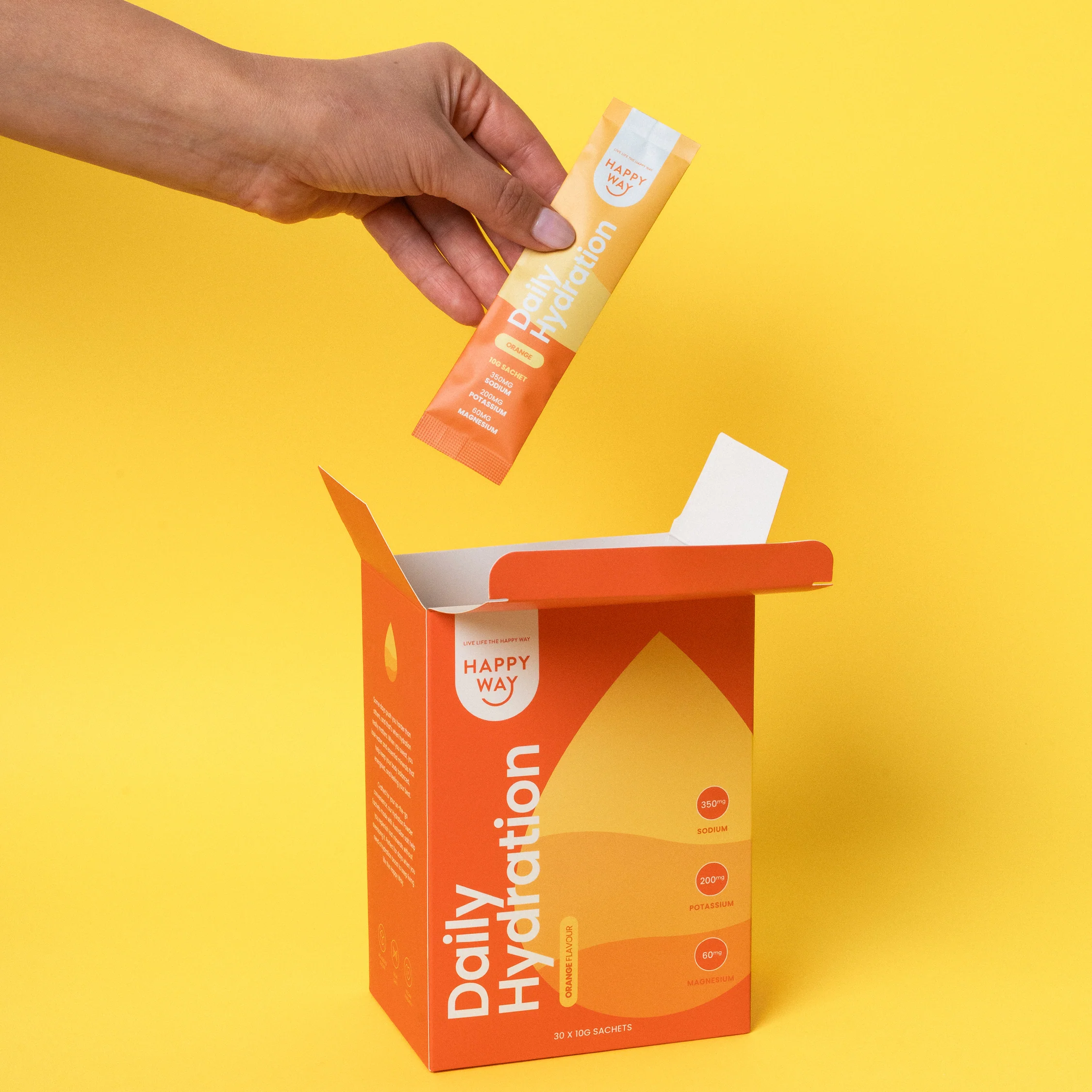 Orange Daily Hydration Sachets - Image 4