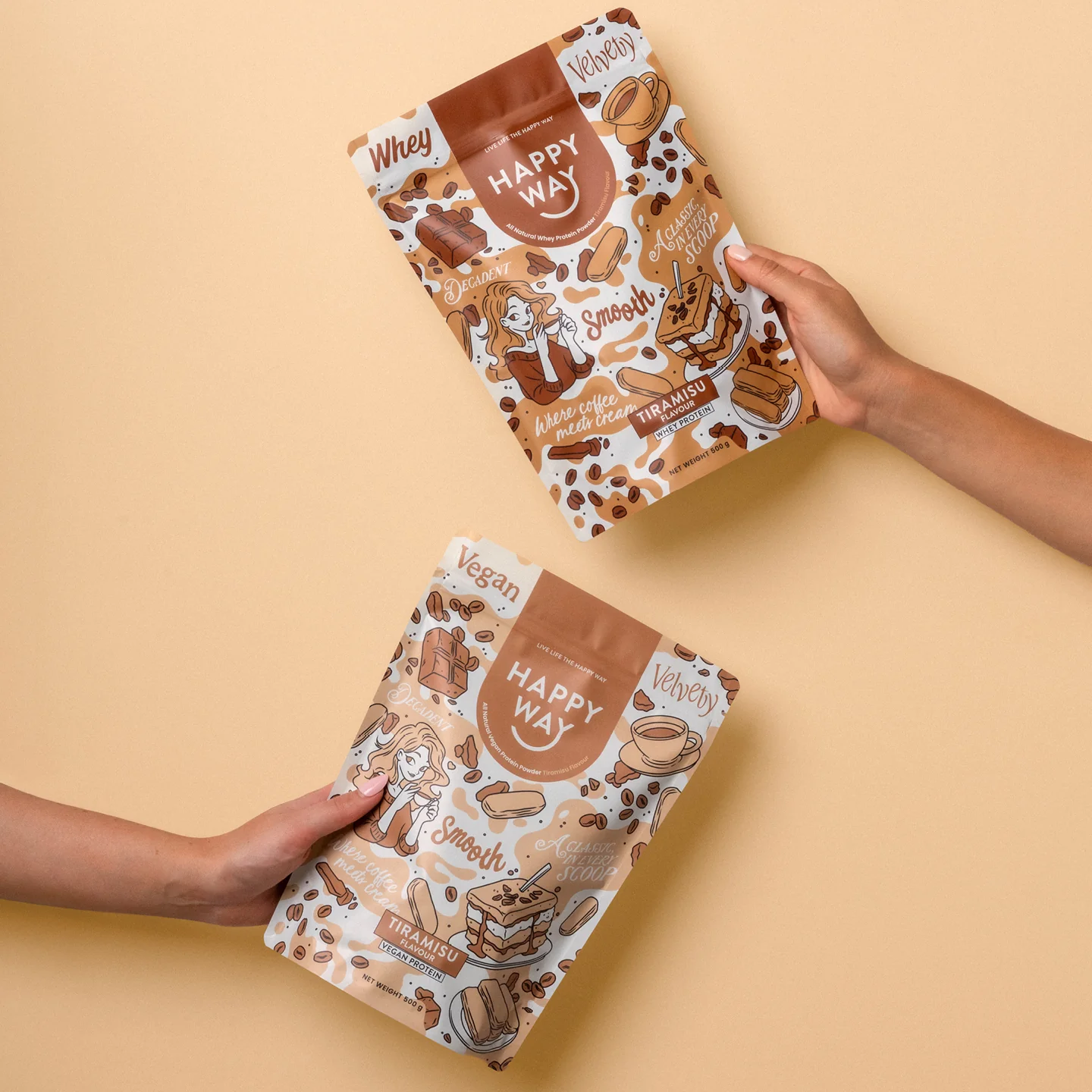 Tiramisu Whey Protein Powder 500g - Image 5